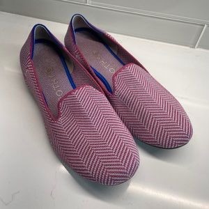 Metallic Amethyst Herringbone Rothy’s Loafer (S8)